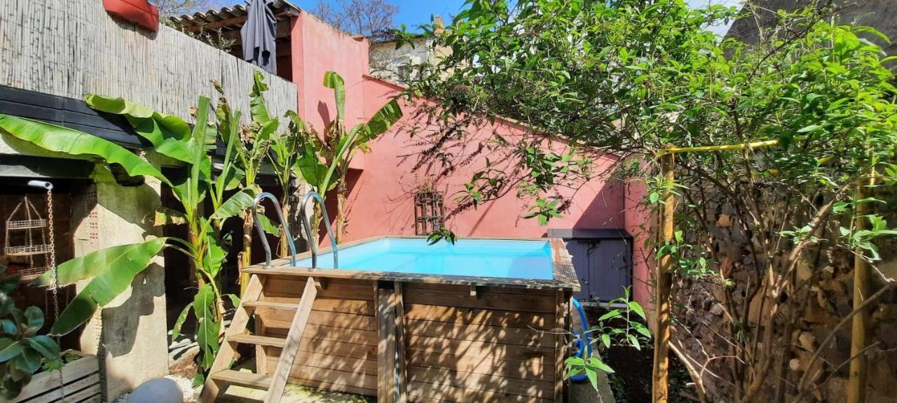 Rési'Danse Piscine Clim Wifi Centre ville 5 pers Lézignan-Corbières Exterior foto